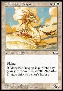 Dragon de alabastro